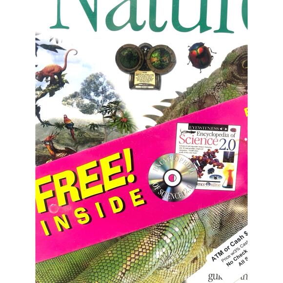DK Eyewitness Encyclopedia of Nature 2.0 PC Mac Big Box Sealed 1997 CD-ROM NOS - Picture 2 of 6